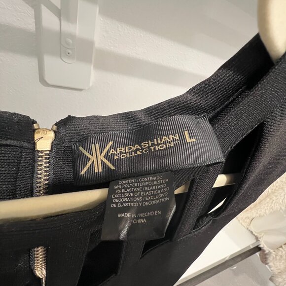 NWOT Black Knit Dress - Picture 3 of 4